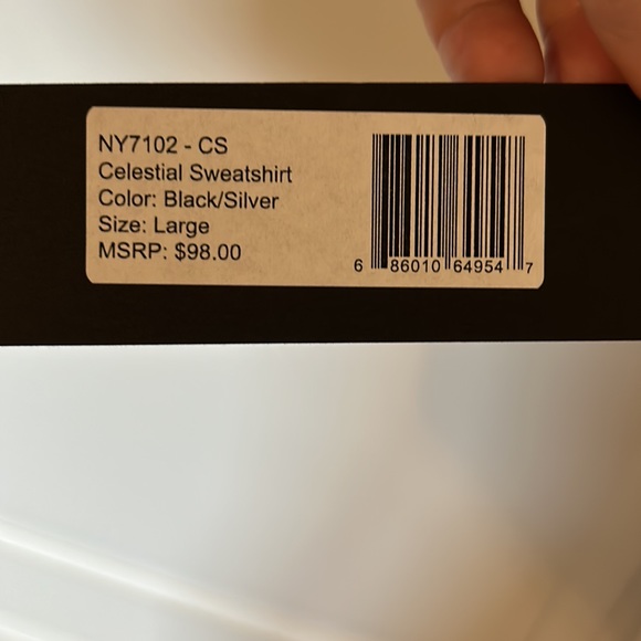 Noli Celestial Sweatshirt, tags still on, size L - Picture 7 of 7